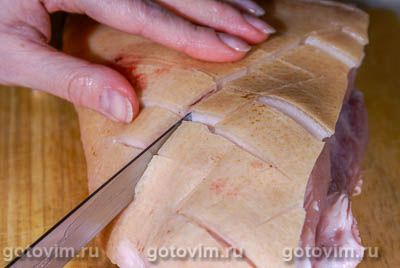 Печено вепрево колено Печено вепрево колено
