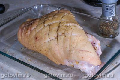 Печено вепрево колено Печено вепрево колено