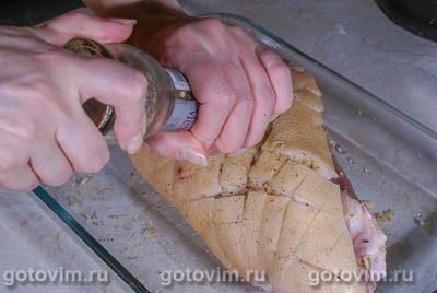 Печено вепрево колено Печено вепрево колено