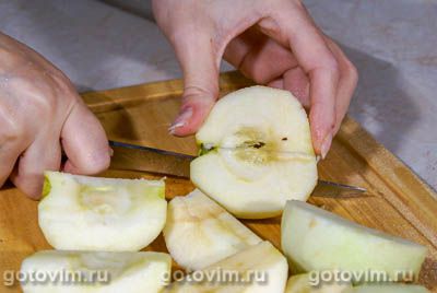 Яблочный пирог с крошкой Яблочный пирог с крошкой