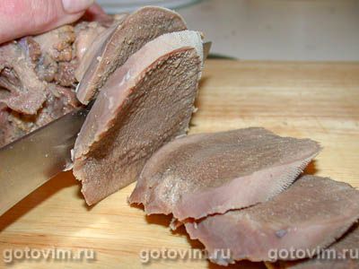 Язык, жаренный в сухарях Язык, жаренный в сухарях