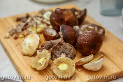 Заливной пирог с грибами Заливной пирог с грибами