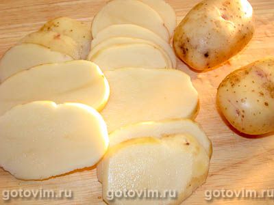 Картофельная запеканка с мясом Картофельная запеканка с мясом