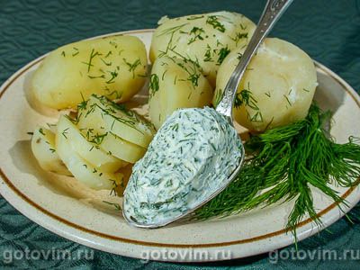 Зеленое травяное масло. Фото-рецепт