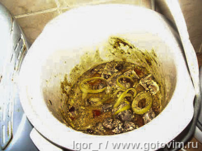 Куриные желудки в тиховарке Куриные желудки в тиховарке