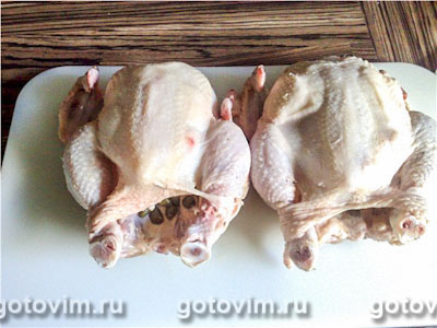 Цыплята, запеченные в духовке