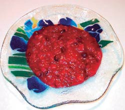 Пюре из клюквы