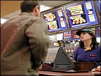 В закусочной Burger King