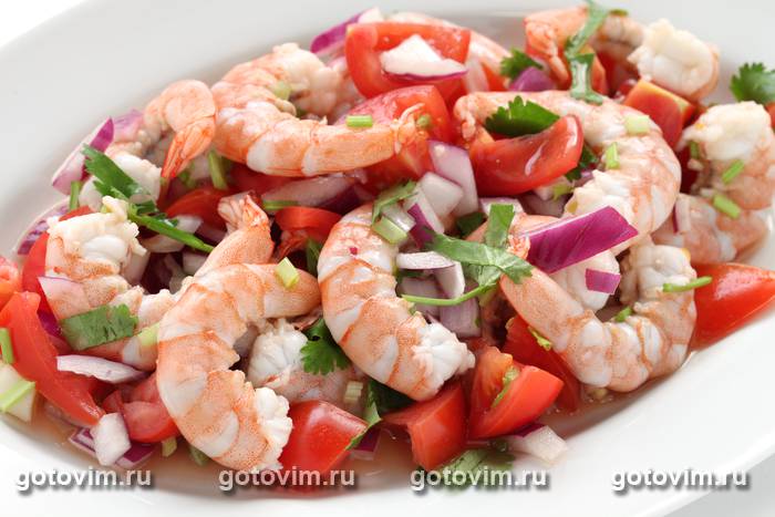    (Shrimp Seviche)