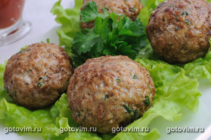 Фрикадельки с травами