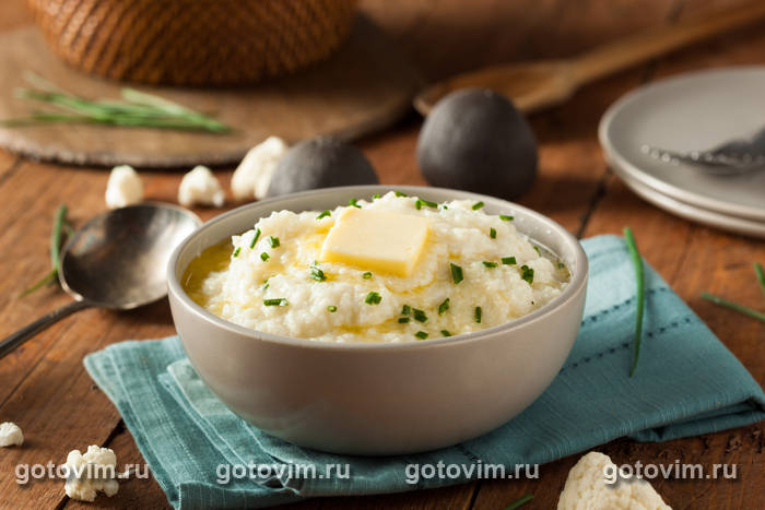 Пюре из цветной капусты Пюре из цветной капусты