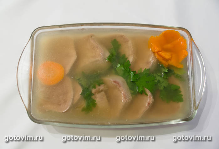 Заливное из языка Заливное из языка