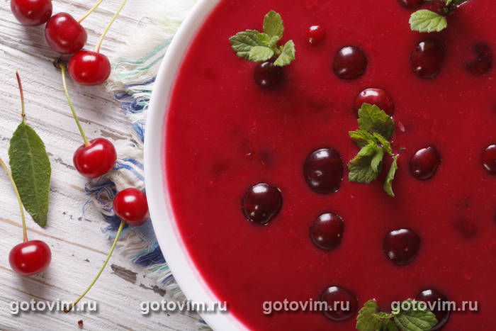 Вишневый венгерский суп Вишневый венгерский суп
