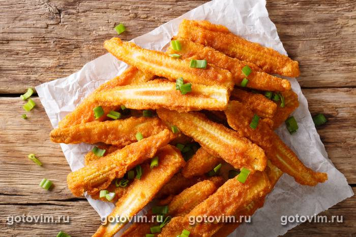 Кукуруза в кляре Кукуруза в кляре