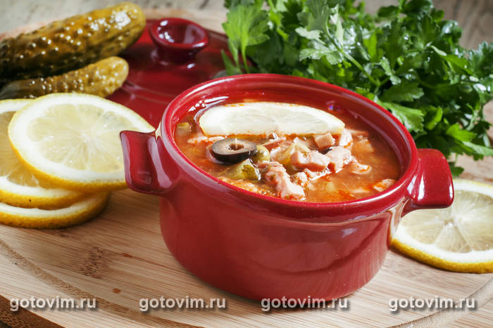 Солянка овощная с грибами Солянка овощная с грибами