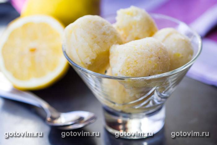 Лимонная гранита Лимонная гранита