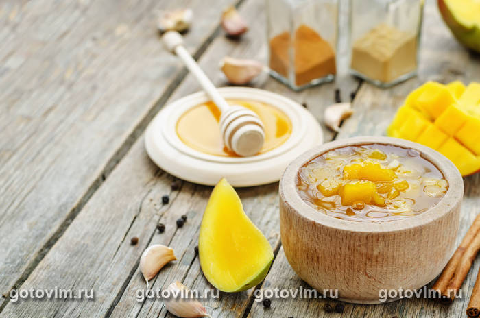 Сальса из манго и чеснока Сальса из манго и чеснока
