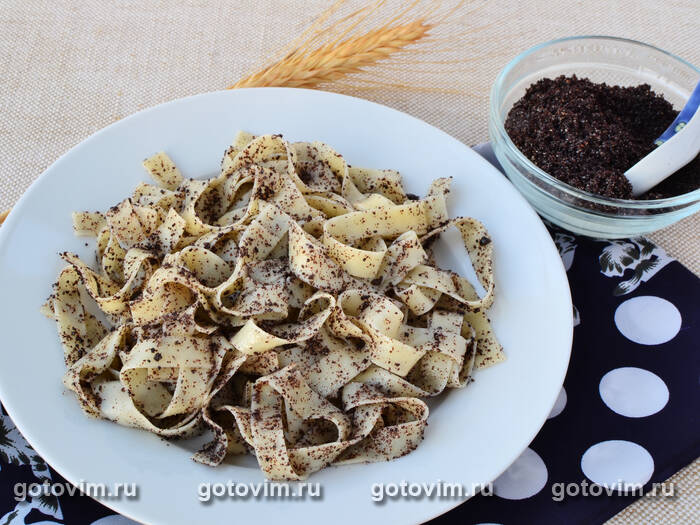 Лапша с маком Лапша с маком