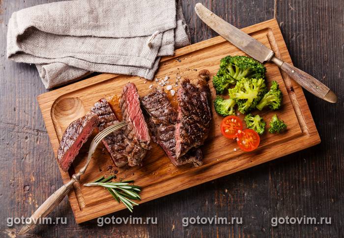 Стейк с лимоном и перцем Стейк с лимоном и перцем
