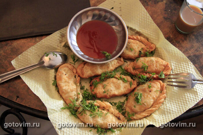 Жареные момо с овощной начинкой Жареные момо с овощной начинкой