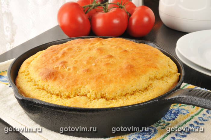 Хлеб кукурузный на топленом масле Хлеб кукурузный на топленом масле