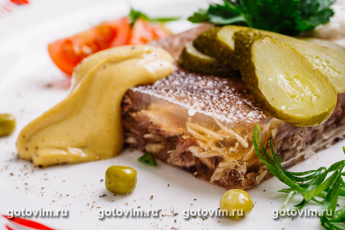 Холодец из свинины с индейкой Холодец из свинины с индейкой