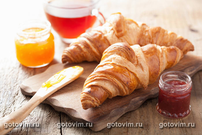Круассаны с джемом Круассаны с джемом