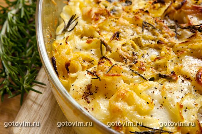 Гратен из картофеля Гратен из картофеля