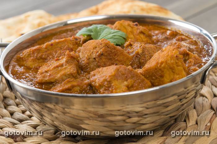Карри остро-сладкое из свинины Карри остро-сладкое из свинины