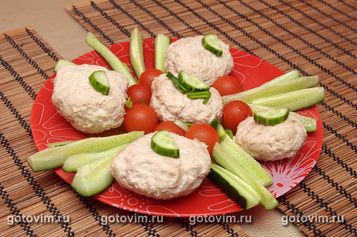 Котлеты паровые из мяса индейки Котлеты паровые из мяса индейки