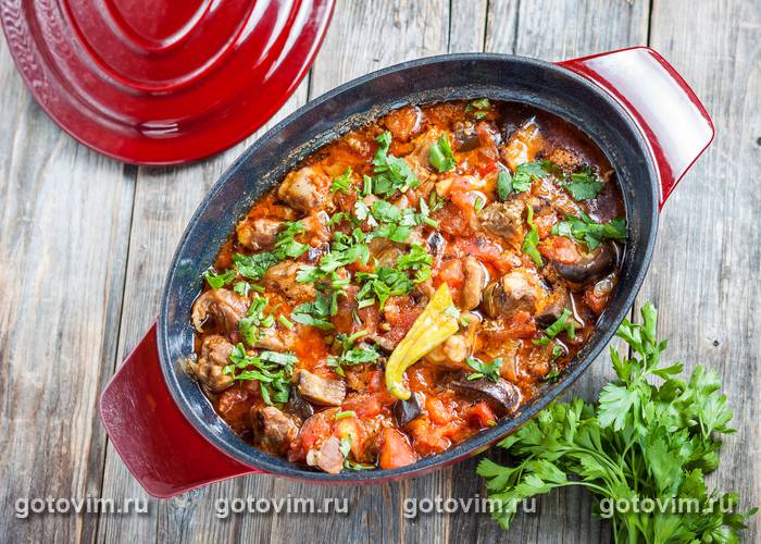 Рагу из баранины с овощами Рагу из баранины с овощами