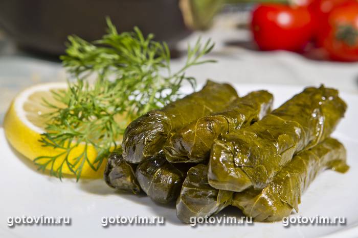 Долма с бараниной Долма с бараниной