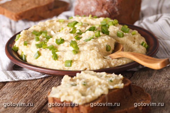 Форшмак с сыром и сельдью Форшмак с сыром и сельдью