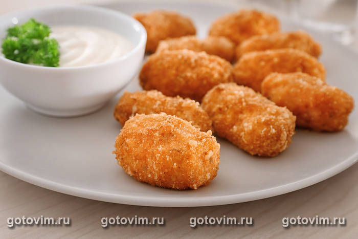Рыбные крокеты из форели Рыбные крокеты из форели