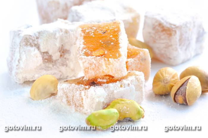 Апельсиновый рахат-лукум Апельсиновый рахат-лукум