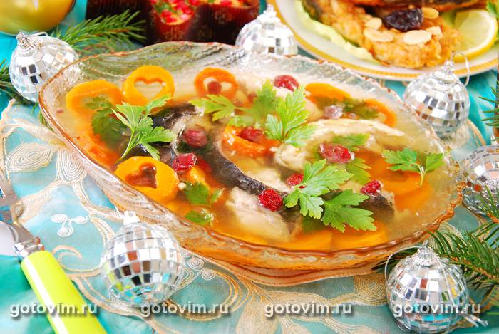 Заливной карп с медом Заливной карп с медом