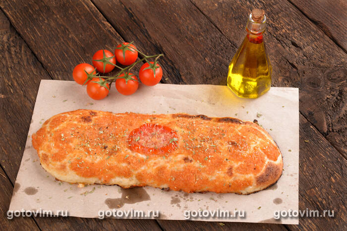 Сицилийская пицца Сфинчионе (Sfincione) Сицилийская пицца Сфинчионе (Sfincione)