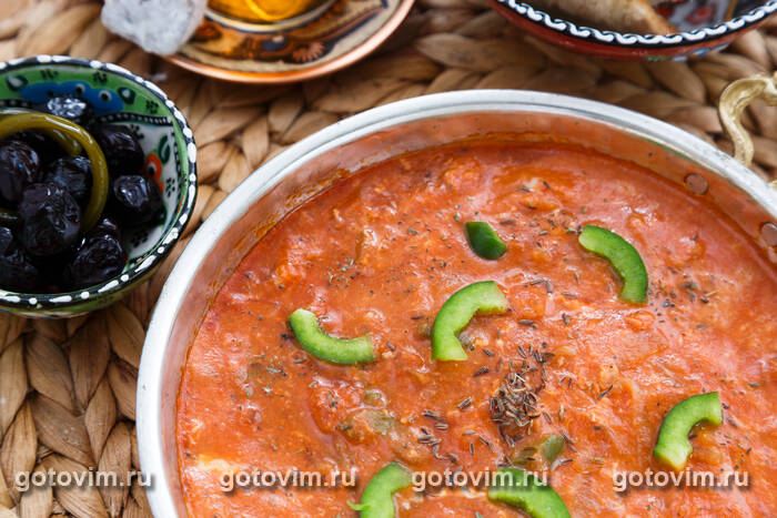 Менемен - турецкий омлет с овощами (Menemen) Менемен - турецкий омлет с овощами (Menemen)
