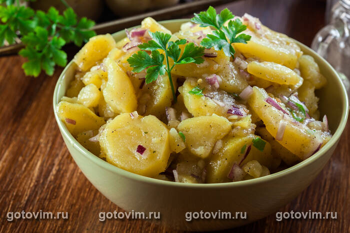 Немецкий картофельный салат Немецкий картофельный салат