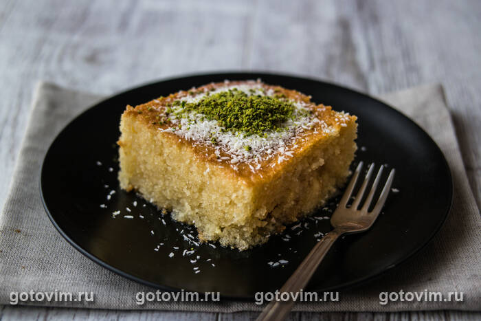 Ревани - турецкий пирог из манки Ревани - турецкий пирог из манки