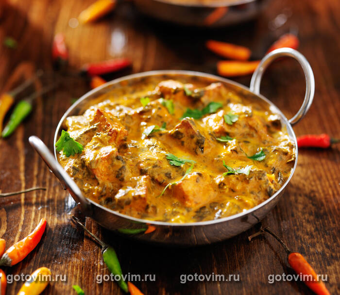 Сыр панир в соусе карри (Paneer Curry) Сыр панир в соусе карри (Paneer Curry)