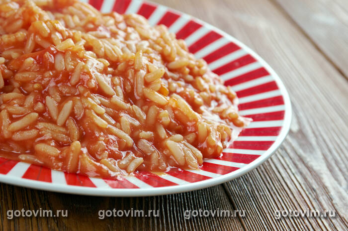 Плов из риса с помидорами по-турецки (Domatesli Pilav) Плов из риса с помидорами по-турецки (Domatesli Pilav)
