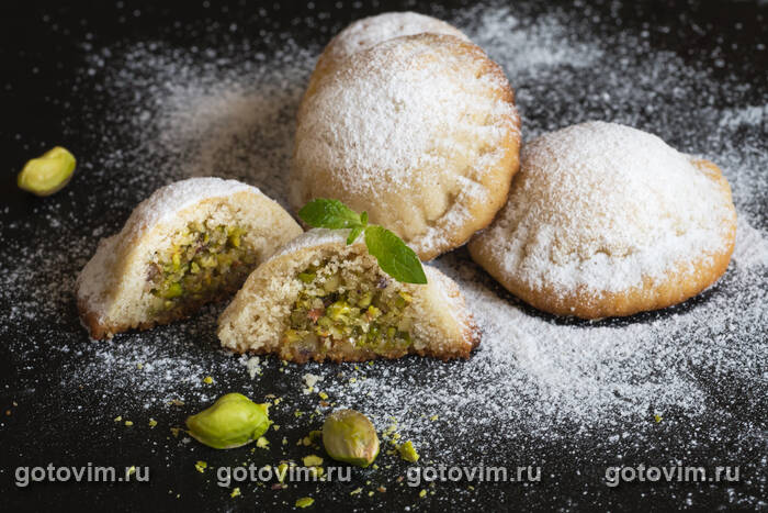 Арабское печенье маамуль с фисташками (Maamoul) Арабское печенье маамуль с фисташками (Maamoul)