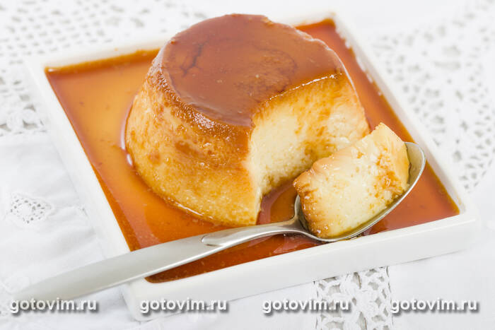 Молочный пудинг с карамелью (Pudim de leite) Молочный пудинг с карамелью (Pudim de leite)