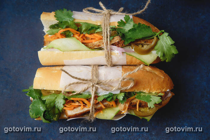Вьетнамский сэндвич Бань Ми