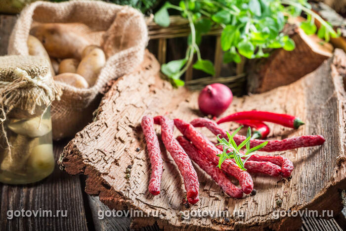Колбаски Кабанос (Kabanos) Колбаски Кабанос (Kabanos)