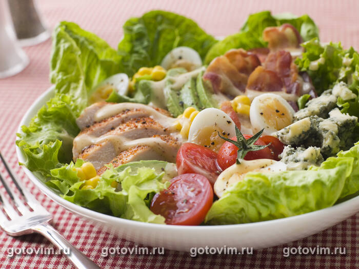 Американский Кобб салат (Cobb Salad) Американский Кобб салат (Cobb Salad)