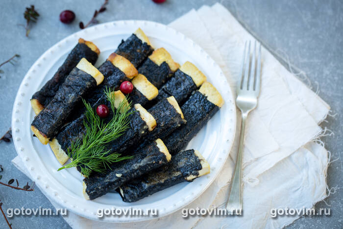 Жареные из палочки тофу с нори в кляре Жареные из палочки тофу с нори в кляре