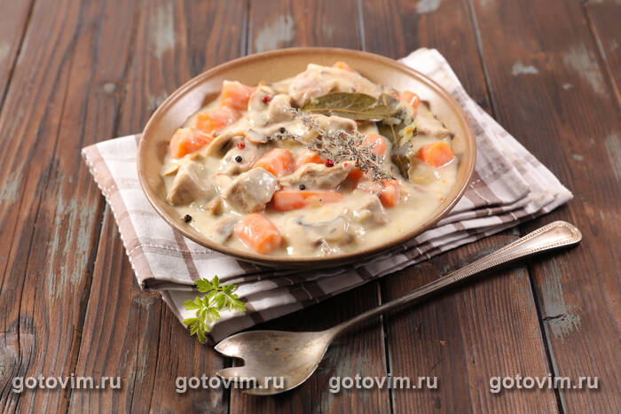 Бланкет из телятины (Blanquette de Veau) Бланкет из телятины (Blanquette de Veau)
