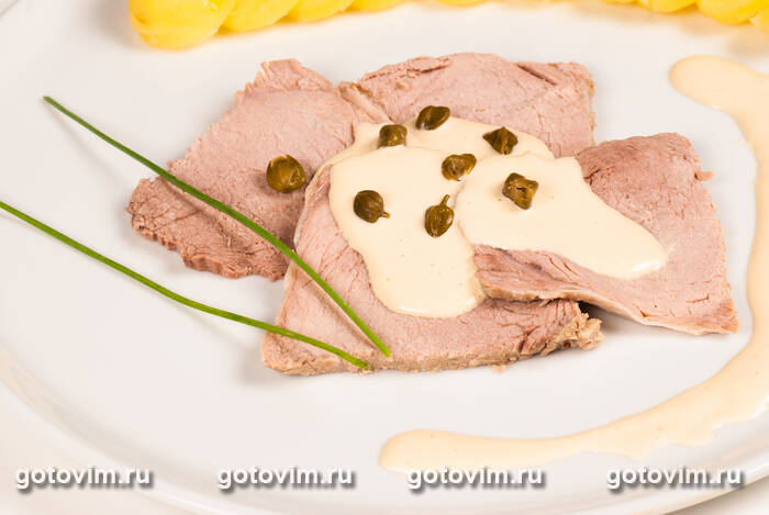 Витель Тоне - закуска из телятины в сливочном соусе из анчоусов и тунца (Vitel toné) Витель Тоне - закуска из телятины в сливочном соусе из анчоусов и тунца (Vitel toné)